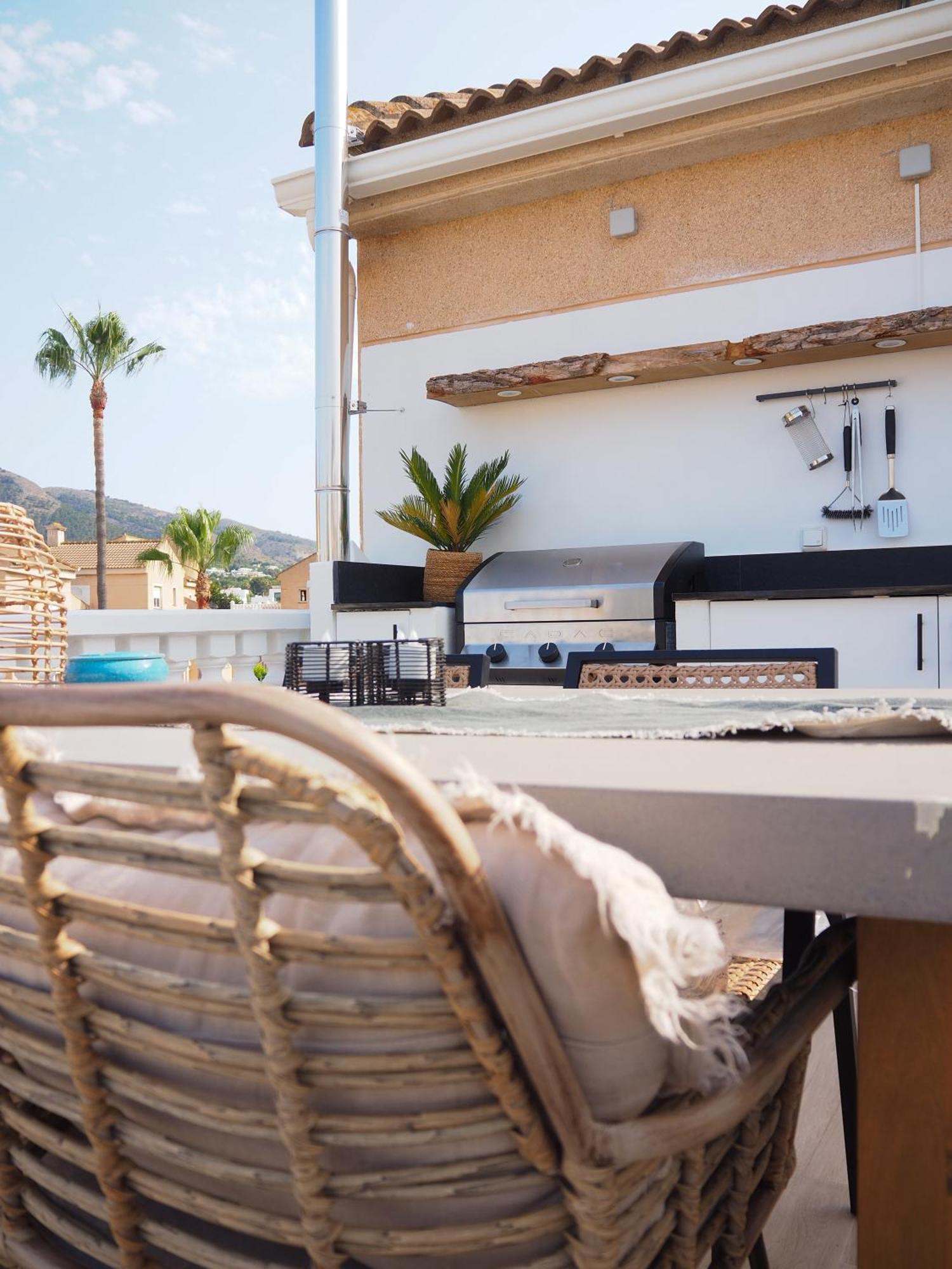 Casa Naru Albir, Duplex Appartement Met Ruim Terras En Buitenkeuken El Albir Extérieur photo
